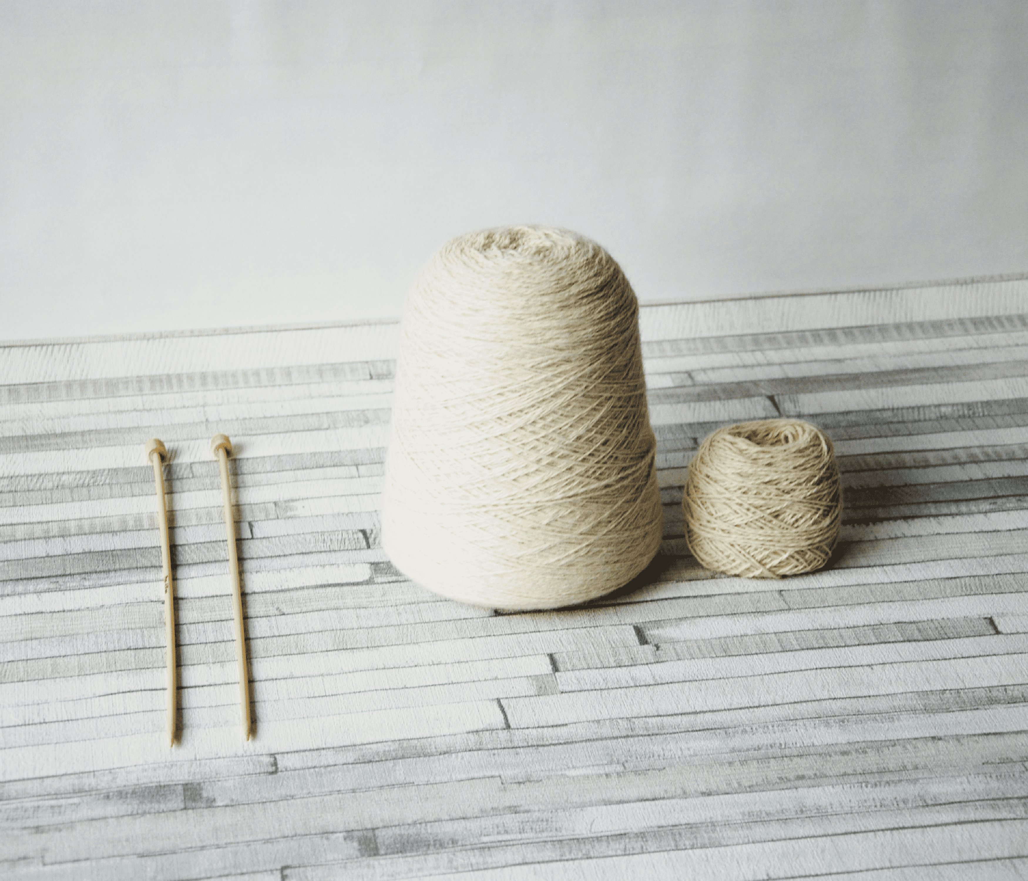 Fil à tricoter Aiguilles 5, laine aiguille 4,5